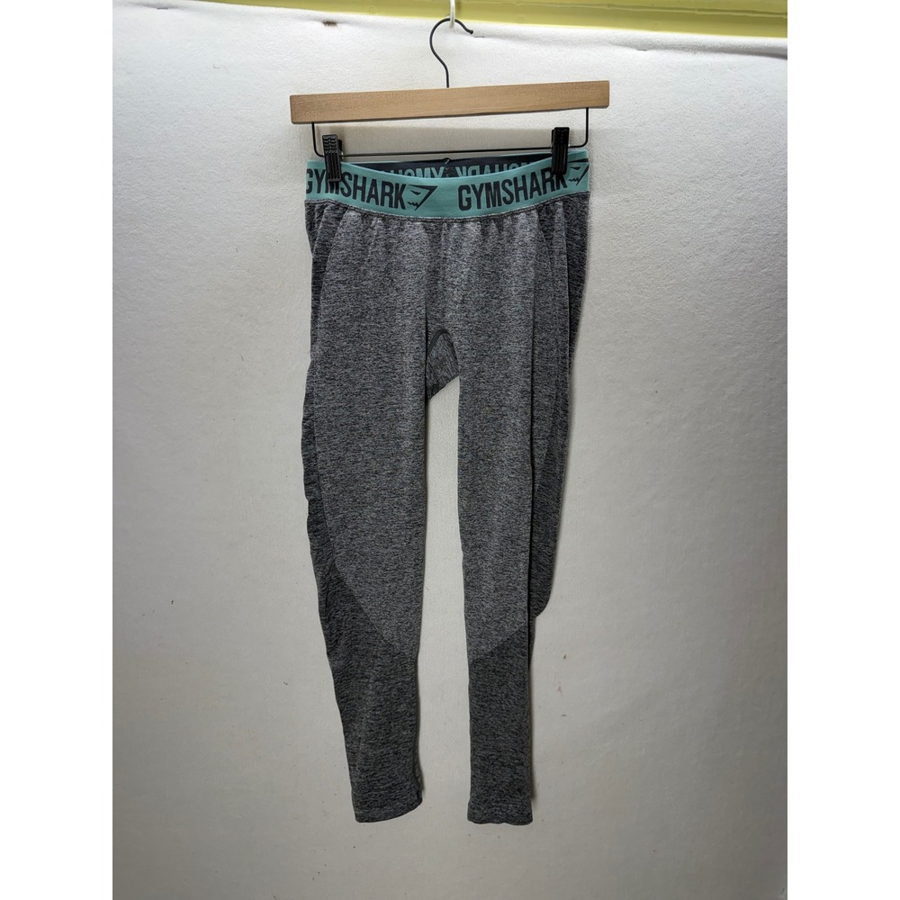 Gymshark Flex Leggings Women M Gray Seamless Activewear Workout 3500